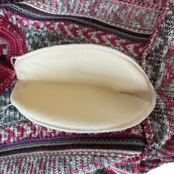 SIGRID OLSEN Sweater Size S Relaxed Geometric Winter Classic - Picture 8 of 10